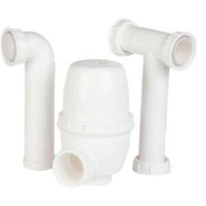 Conexion lavaplatos 2 tazas c/sifon