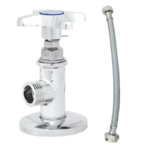 Llave angular con flexible lc9j-1001 fas