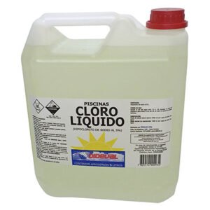 Cloro piscinas bidon 5lts