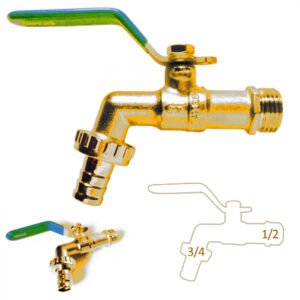 Llave bola jardin 1/2′