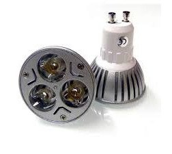 Ampolleta led tipo dicroica – gu10 (partidor) 6w 3000k