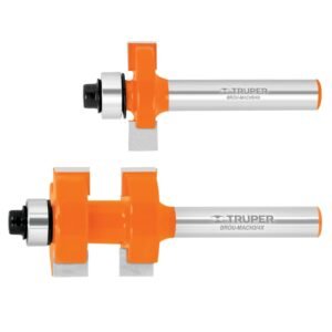 Fresa juego de machimbrador 3/4′ con rodamiento 10671 truper