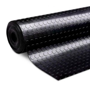 Goma piso estoperol negro 3mm x 1.3 mts x 20mts