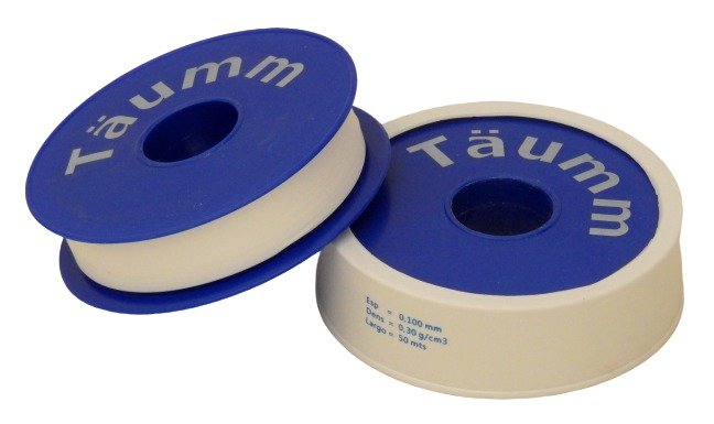 Teflon rollo jumbo 50mts x 3/4′ taumm
