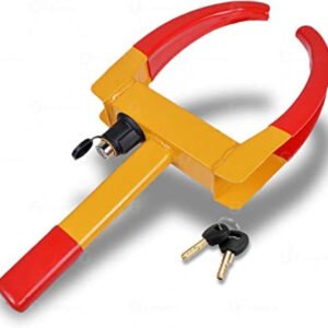 Tenaza seguridad para rueda vehiculo