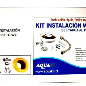 Kit instalacion wc (sello flexibles etc)