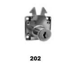 Cerradura corredera cangrejo n202