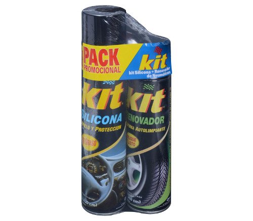 Silicona kit y renovador de neumaticos