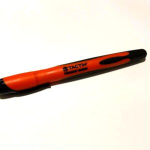 Lapiz marca fierro permanente negro unidad tactix