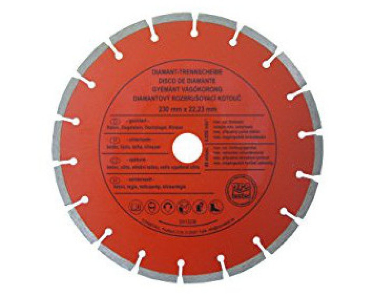 Disco diamantado segmentado 14′ atlas