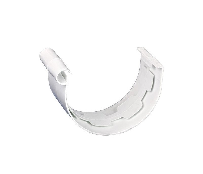 Union canaleta pvc blanco ph25