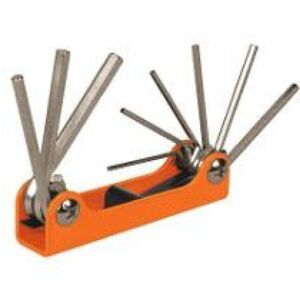 Jgo llaves allen herramienta 8pzs truper
