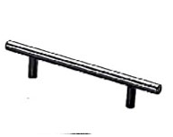 Manilla acero inoxidable redondeada 156mm
