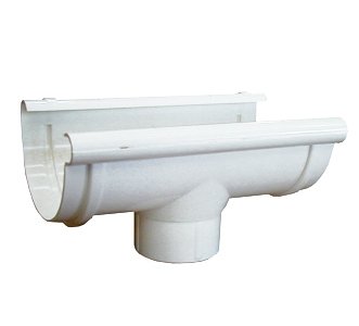 Bajada canal pvc blanca ph25 accesorio
