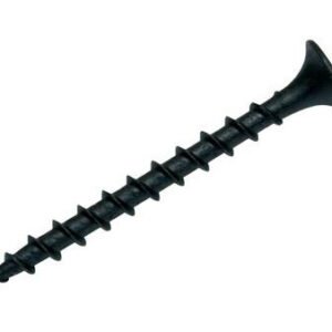 Tornillo 1″ drywall volcanita-madera negro 100 unidades