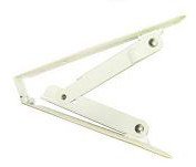 Escuadra repisa plegable blanca 25x25 (par)