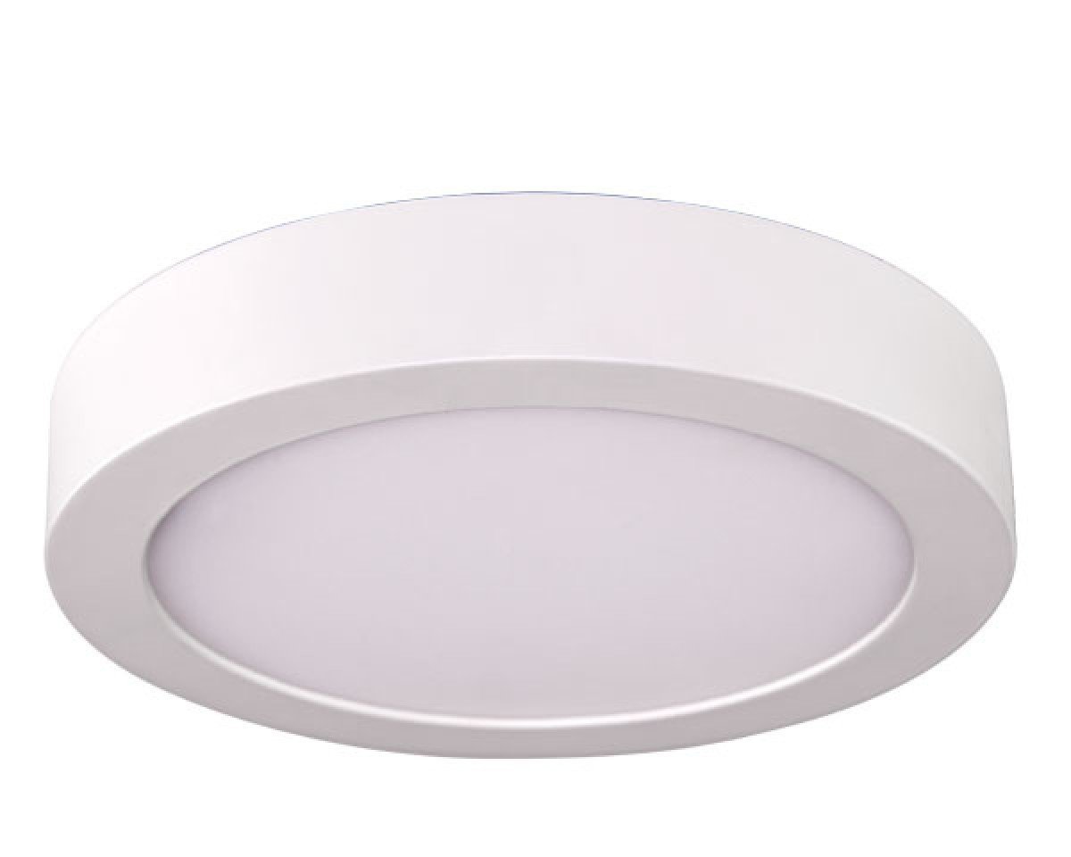Panel led sobrepuesto redondo 6w luz calida