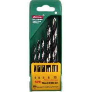 Jgo brocas p/madera 5pzs uyustools/kamasa
