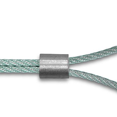 Casquillo para cable acero 1/8′