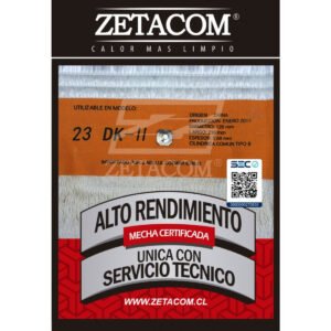 Mecha estufa corona 23dk-ii zetacom