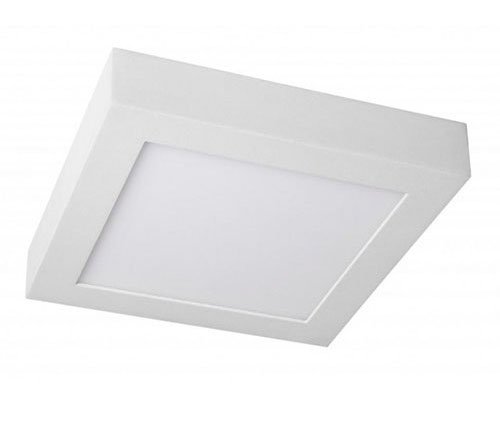 Panel led sobrepuesto cuadrado 18w luz fria
