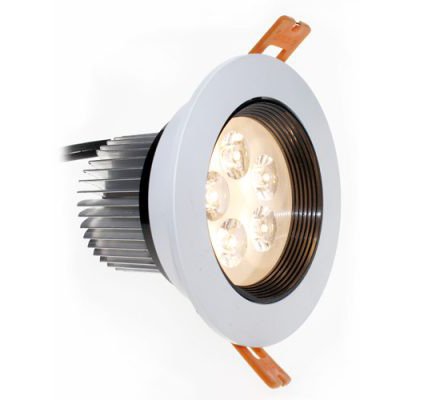 Panel led embutido redondo 4w luz calida