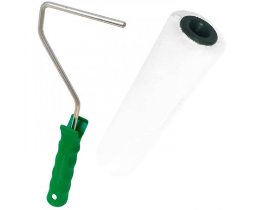 Rodillo pelo largo estampa 18cms kit+2rptos