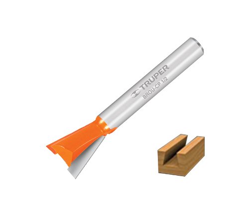 Fresa 11475 cola de pato 1/2’x15/32′ truper