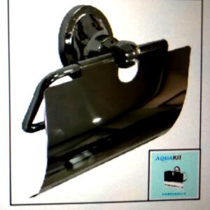 Porta rollo metalico cromado taumm