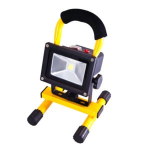 Foco led faenero 10w mini recargable