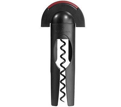 Sacacorcho automatico negro con rojo victorinox