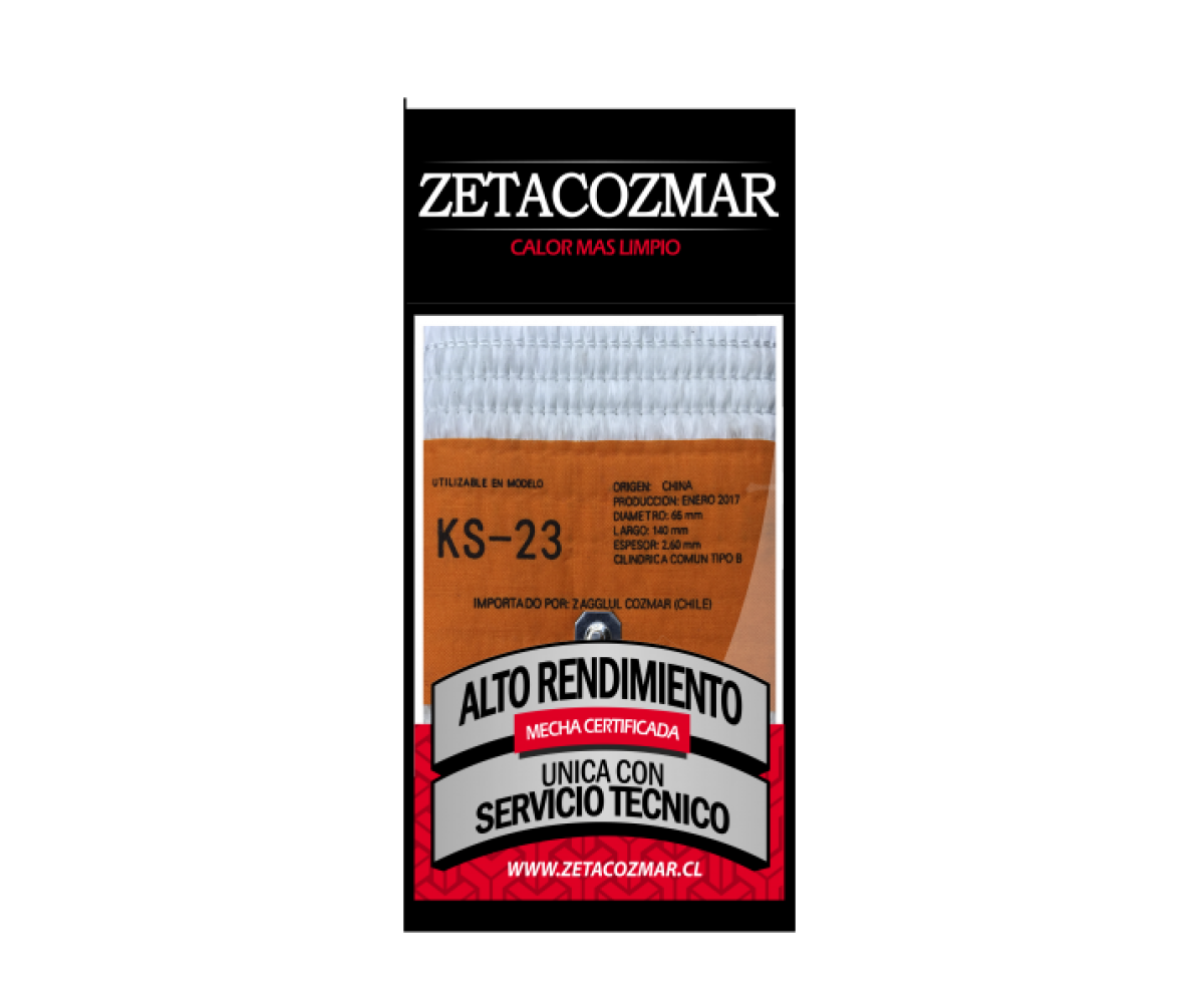 Mecha estufa ks-23 zetacom