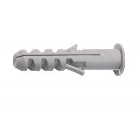 Tarugo plastico con tope 6 mm ciento