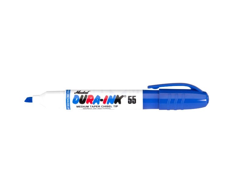Lapiz marcador azul dura-ink