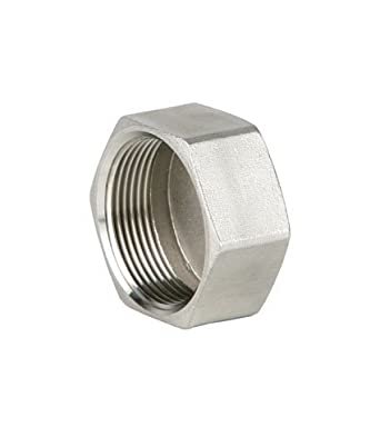Tapa gorro npt ss316 1′ 150 lbs inox