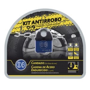 Candado 60mm + cad 10×1.4 mt serie off road odis