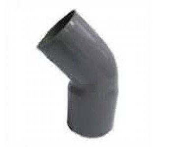 Codo pvc 110x45