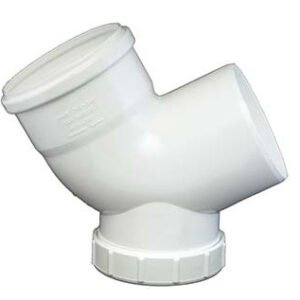 Codo registro 110 mm pvc