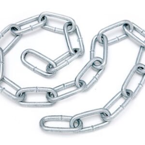 Cadena metalica eslabon larga 6 m/m