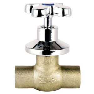 Llave paso 1/2 c/campana taumm