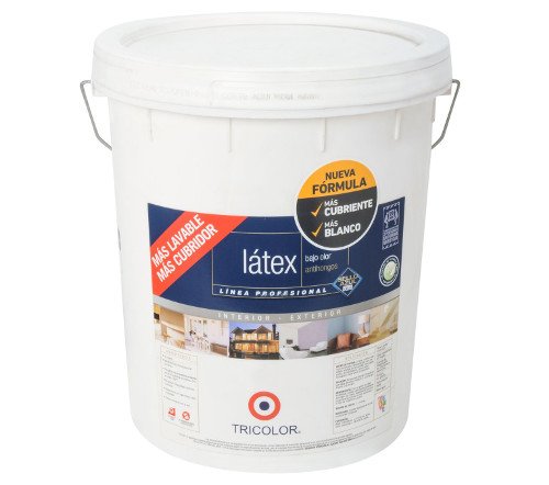 Latex tineta 4gal blanco paredes y cielos tric prof
