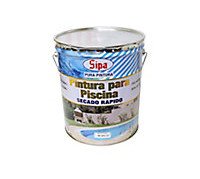 Pintura piscina gal azul sipa
