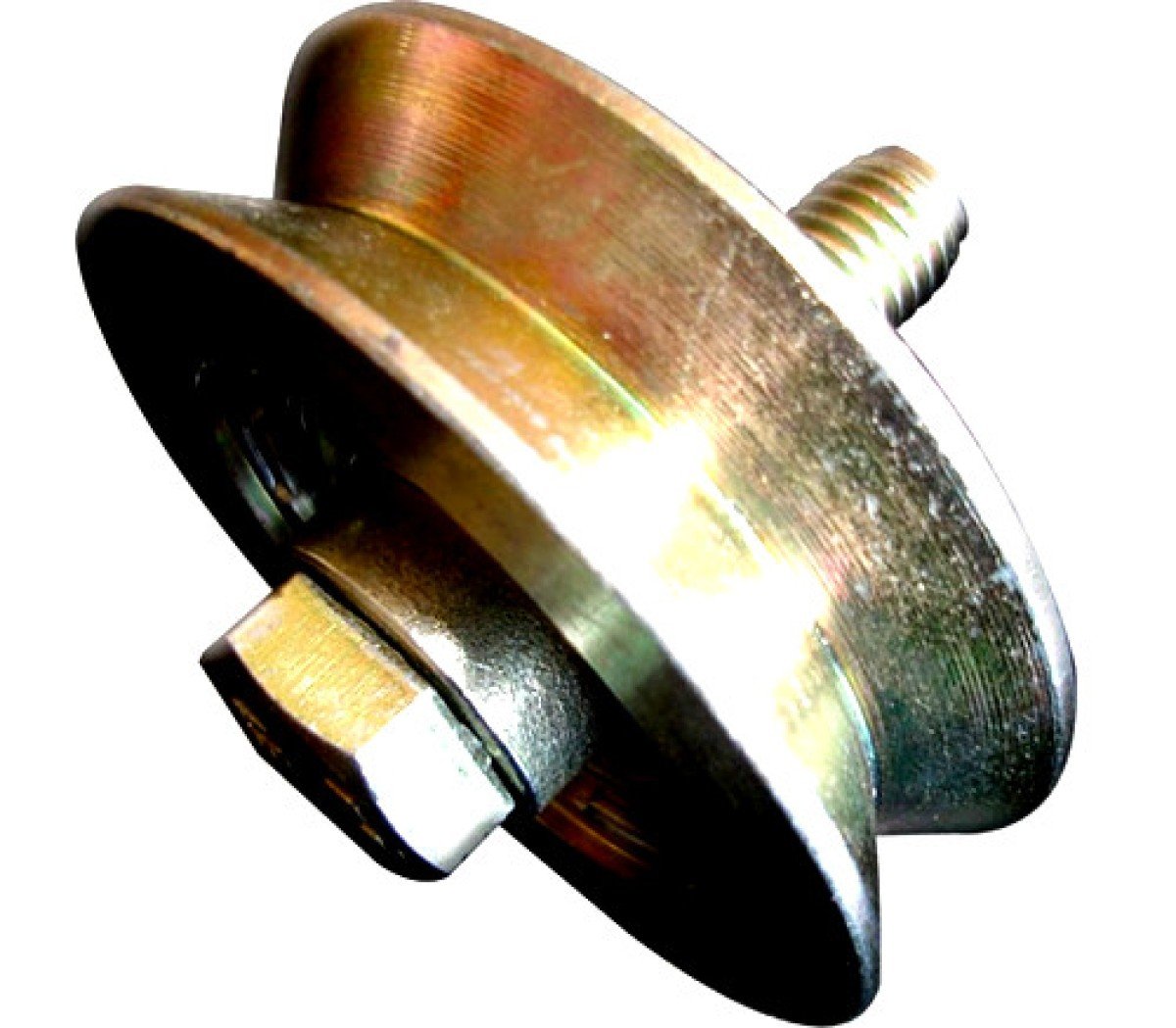Rueda porton 2 1/2′ c/perno 75kg aprox.