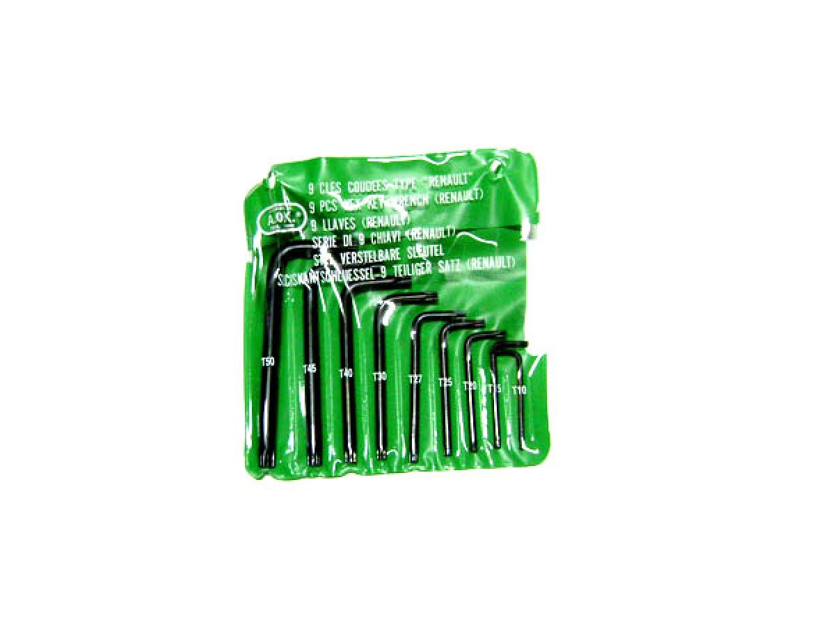 Jgo llaves torx