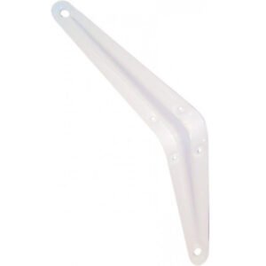 Escuadra repisa 6x8 blanca