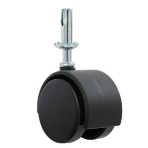 Rueda giratoria c/espiga 40 m/m
