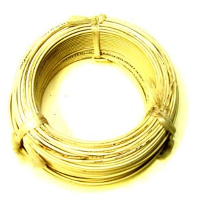 Cable 4 m/m nya blanco
