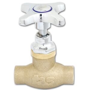 Llave paso 1/2 cuerpo crom.fas lc-11