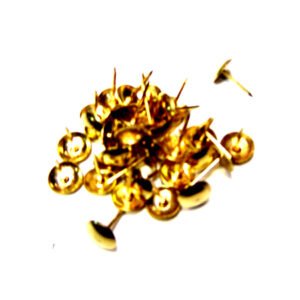 Clavos chinche amarillo/dorado caja 1000