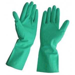 Guantes acido nitrilo verde